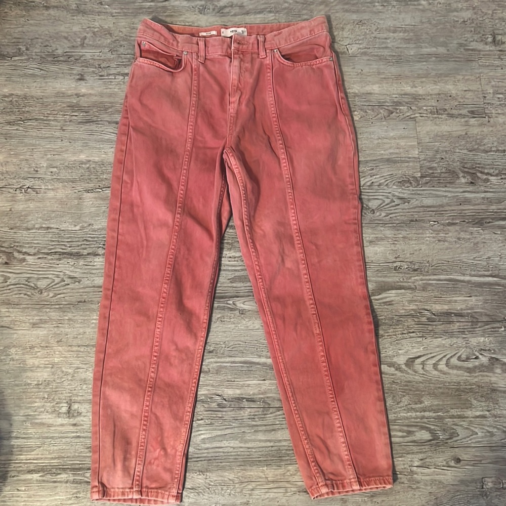 Mango Pink Mom Jean Size 8